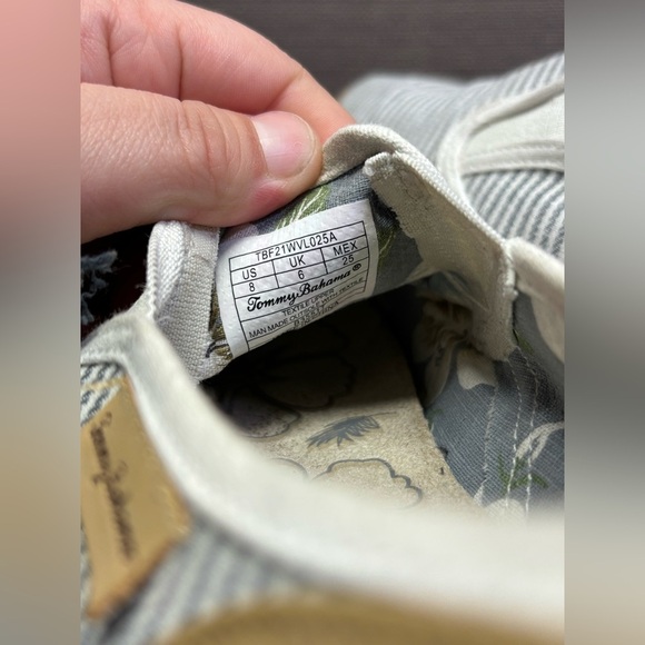 Tommy Bahama Sailor Loafer Flats Slip On Shoes Sneakers Women 8 Striped Canvas - Picture 6 of 6